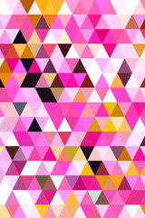 Fototapeta premium Colorful geometric seamless pattern