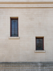 Fototapeta na wymiar WINDOWS OF ST. PAULS PRESBYTERIAN CHURCH PORT HOPE