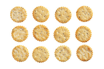 Small round crackers