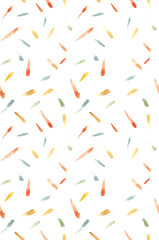 pattern with confetti of different colors