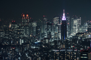 東京・新宿・夜景