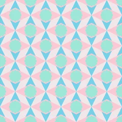 Foto op Plexiglas Lichtroze geometrische naadloze patroon vectorillustratie voor het verpakken van behang achtergrond achtergronden