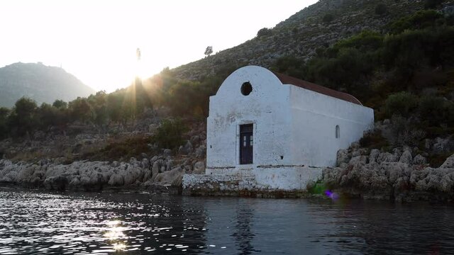 Kastellorizo the Greek island in the Mediterranean sea on the border with TurkeyUntitled Project