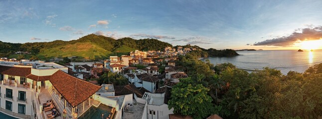 Aerial view of the Las Catalinas in Guanacaste, Costa Rica