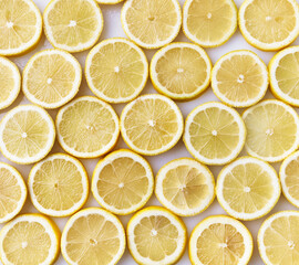  Slices of lemon texture