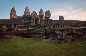 Fototapeta premium Angkor Wat is a huge Hindu temple complex in Cambodia. 