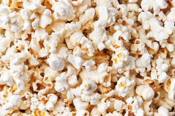  Bunch of salty popcorns texture