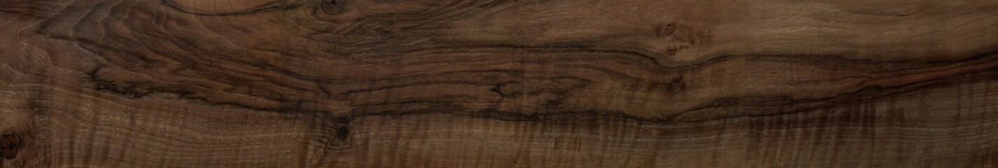 Wood walnut texture. Super long wood planks of walnut. Natural texture with beautiful wooden grain and old natural pattern.
