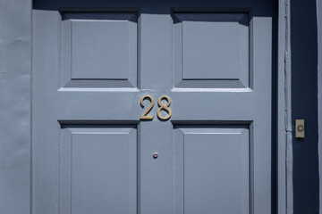 House door number 28