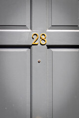 house door number 28