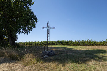 Obraz premium Sur les chemins de grandes randonnées en France et en Europe.