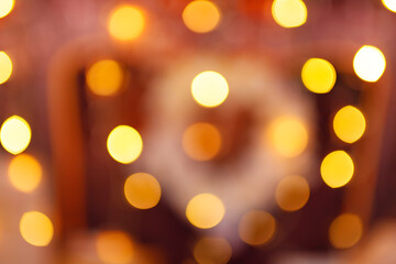 Abstract black and gold glitter background. christmas eve, christmas holiday concept.