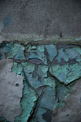 Texture grunge pouvant servir d'arrière-plan ou de fond. Mur ancien avec de la peinture écaillée...
