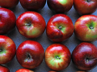 Red apples, close-up