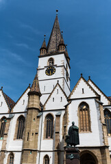 Lutheran Cathedral of Saint Mary, Sibiu, Romania.