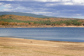 Embalse de la Cuerda del Pozo, Vinuesa, provincia de Soria, España