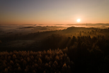 Sunrise in Poland