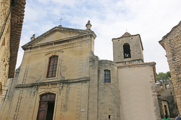 Fototapeta na wymiar Cathedral of the Assumption Vaison-de-Romaine, France