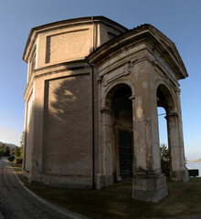 Fototapeta na wymiar Church of Saint Mark in Arona, Piemonte