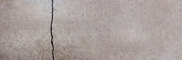 Background texture of concrete. Top view. Banner