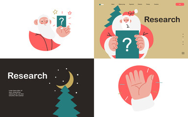 Web Santa - a corporative website page templates and icons set.