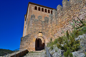 Alqu&eacute;zar municipio de la Sierra de Guara en la comarca del Somontano en Huesca - Spain