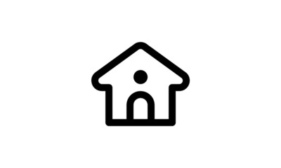 Vector black Christmas icon on white background