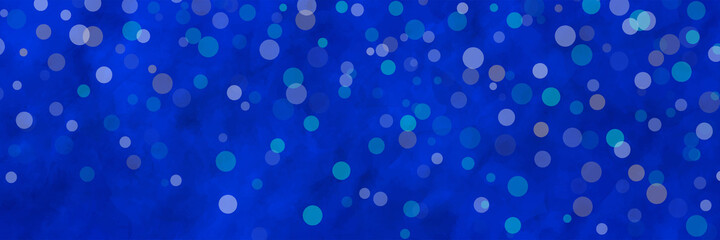 Vector hand drawn blue Christmas background with bokeh and light. Snowfall patterns on the window. Snowflakes. Vector texture for flyer, poster, banner. Merry Christmas. Winter. Cold. Snow.	