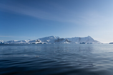 Landscape in Crystal Sound, Antarctica © David Katz