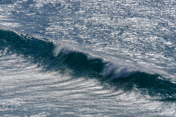 View on the wave from above.