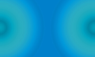 blue gradient background with halos on the right and left