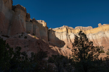 Fototapeta premium Mountains and cliffs in New Mexico