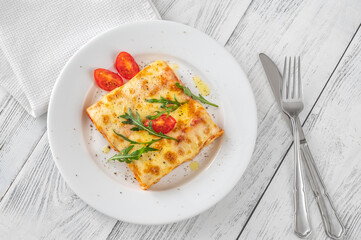 Cheese Lasagne