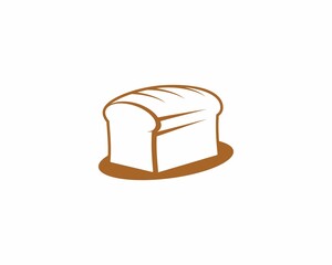 Bakery, Bread silhouette vector logo