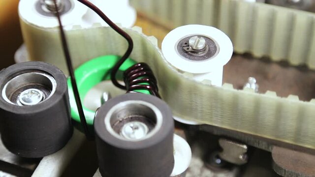 Industrial production and transformer winding.