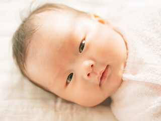 赤ちゃんのポートレート