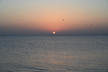 sunset at cape chiba