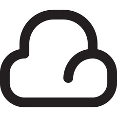 Cloud icon user interface