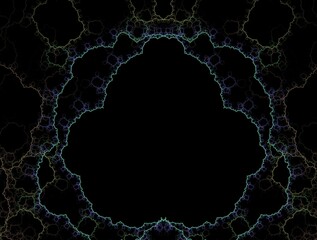 Imaginatory fractal abstract background Image