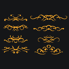 Decorative vintage ornament