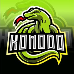 the Komodo logo which is usually used as a t-shirt brand and used as a background