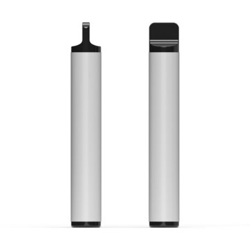 Realistic Disposable Vape Pen Electronic Cigarette Isolated on a White background for mockup and illustrations. 3D Render Illustration
