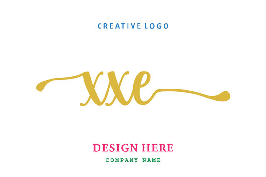 XXE lettering logo is simple, easy to understand and authoritative