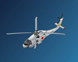 Japan Maritime Self-Defense Force, JMSDF, SH-60, Seahawk, helicopter © 092SAN