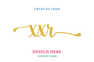 XXR lettering logo is simple, easy to understand and authoritative