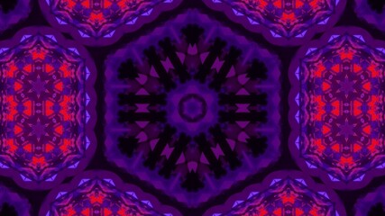 Abstract motion graphics background. Beautiful bright ornament. Multicolor mosaic texture. Abstract kaleidoscope background. Kaleidoscope sequence patterns. Beautiful kaleidoscope seamless pattern.