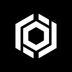 letter o monogram logo design
