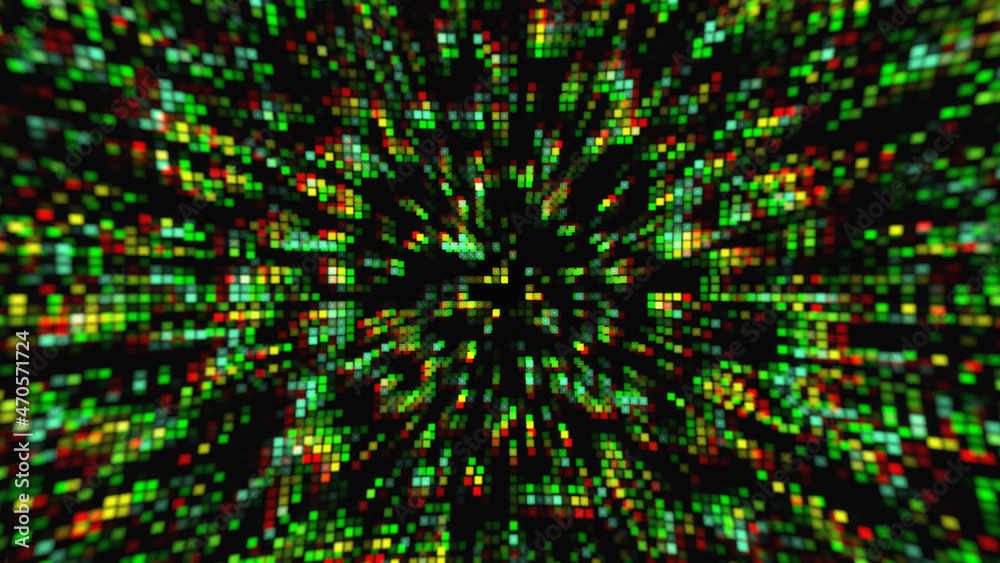 Canvas Prints slow flow motion technology background