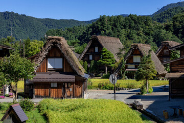 世界遺産 白川郷 初秋