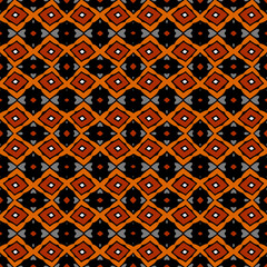 Vector ethnic tribal pattern. Seamless art image.